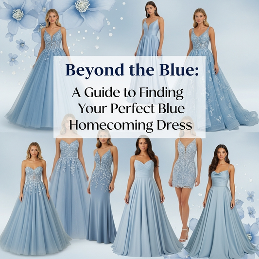 A Guide to Finding Your Perfect Blue Homecoming Dress