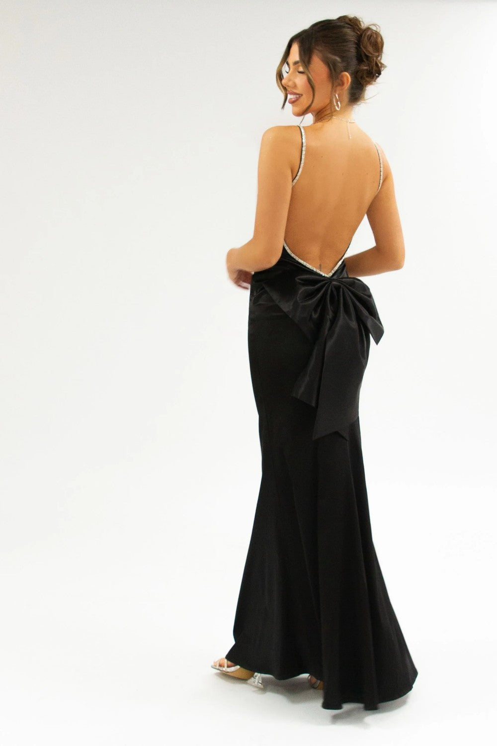 Gorgeous Mermaid Long Prom Dress with Bowknot