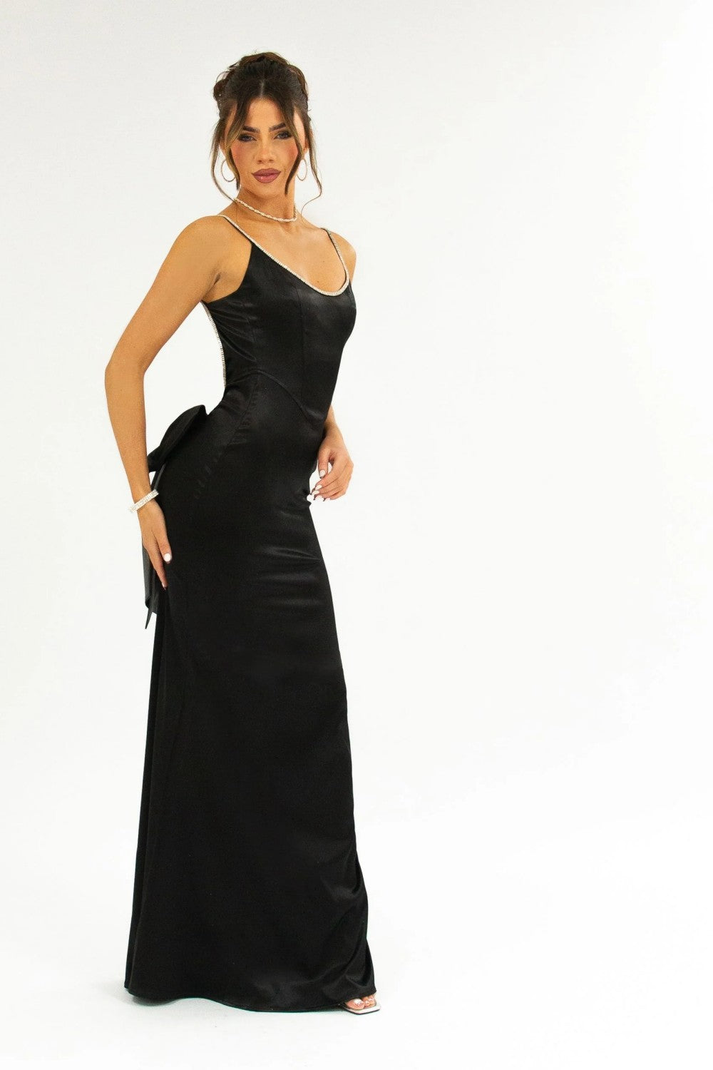 Gorgeous Mermaid Long Prom Dress with Bowknot