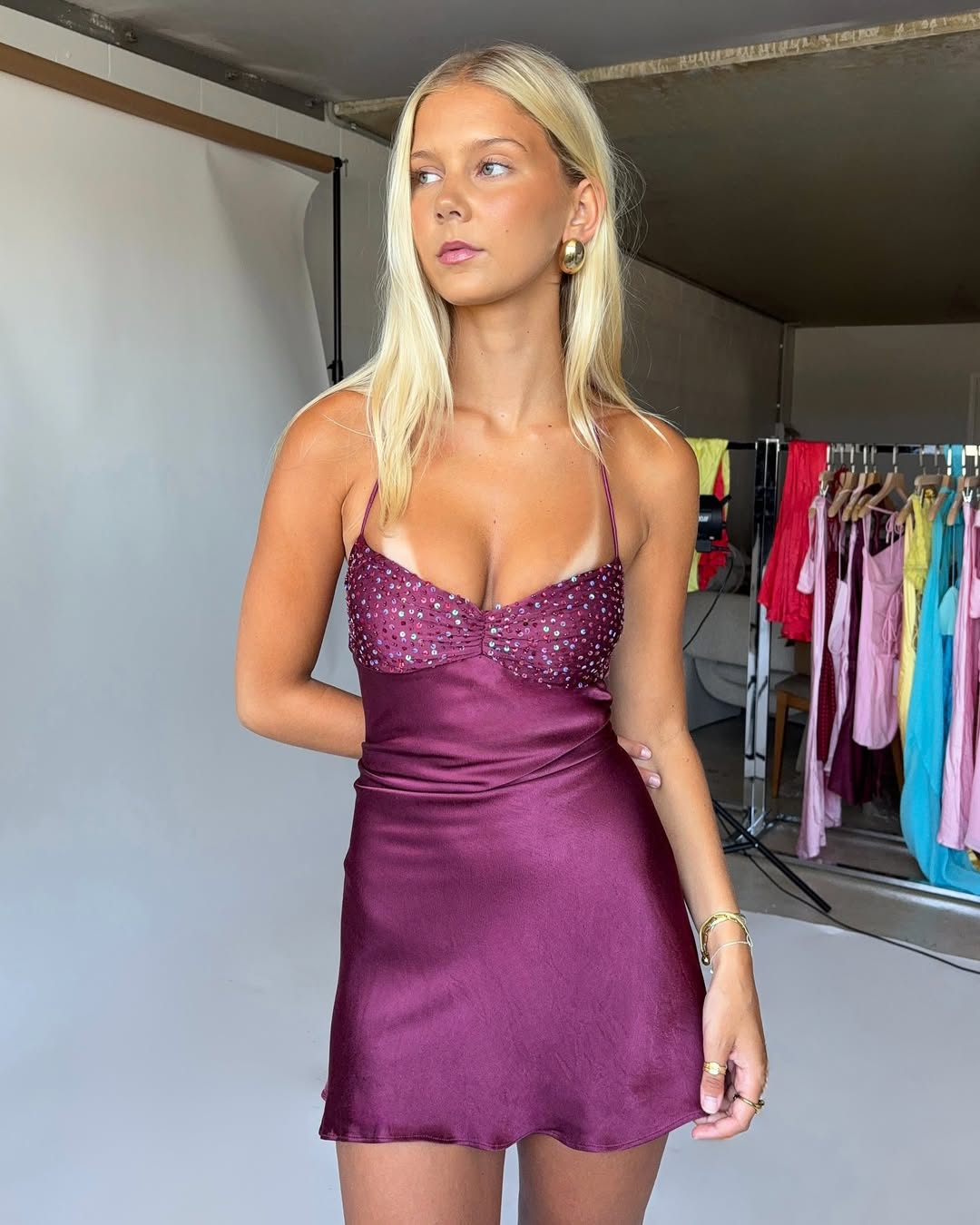 Cute Sheath Short Homecoming Dress with Beading